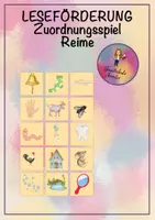 Vorschau - Spiele - Reime - Zuordnungsspiel - Leseförderung - Deckblatt
