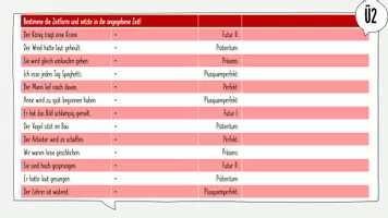 Vorschau - Arbeitsblätter - Alle Zeitformen bestimmen und bilden 5 - digitales Arbeitsblatt - Seite 2