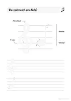 Vorschau - Arbeitsblätter - Notenlehre (Noten- / Pausenwerte) - Materialpaket - Seite 2