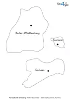 Vorschau - Stationenlernen - Deutschland-Puzzle – Bundesländer spielerisch kennenlernen - Seite 3