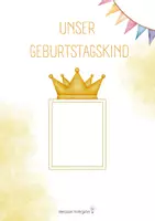 Vorschau - Poster - UNSER GEBURTSTAGSKIND - Deckblatt