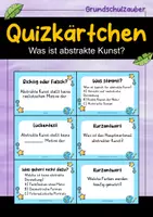 Vorschau - Arbeitsblätter - Abstrakte Kunst – Materialpaket Kunstunterricht | Moderne Kunst & Kreativität - Seite 1