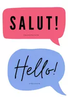 Vorschau - Poster - Klassenzimmer Deko - Hallo auf verschiedenen Sprachen - Deckblatt