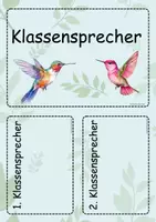 Vorschau - Poster - Klassensprecher / Tafelmaterial - Seite 2