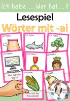 Vorschau - Spiele - Komplettpaket - Lesespiele - Wörter mit schwierigen Lauten / Buchstaben - Seite 1