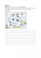 Vorschau - Arbeitsblätter - giving directions_writing task - Deckblatt