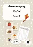 Vorschau - Arbeitsblätter - Materialpaket - Lesen im Herbst für Klasse 1 - Seite 1