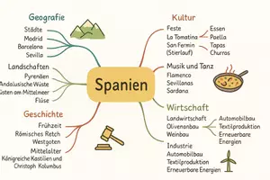 Vorschau - Arbeitsblätter - Arbeitsblätter zum Thema "Spanien" + Lösung & MP3 + Mindmap + Infografik - Seite 2