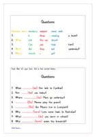 Vorschau - Merkblätter - Allie´s cards English Grammar Questions - Seite 2