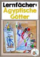 Vorschau - Arbeitsblätter - Lernfächer: Ägyptische Götter (Altes Ägypten) - Deckblatt