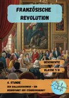 Vorschau - Stundenentwürfe - Französische Revolution: Ballhausschwur - Deckblatt