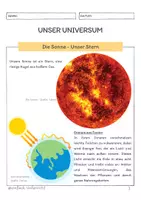 Vorschau - Unterrichtsreihen - Unser Universum - Die Sonne - Seite 1