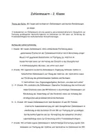 Vorschau - Arbeitsblätter - Zahlenmauern / Rechnen bis 100: Unterrichtseinheit & Themenleine - Mathe - Kl. 2 - Seite 1