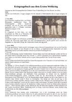 Vorschau - Arbeitsblätter - Kriegstagebuch eines Soldaten im 1. Weltkrieg - Deckblatt