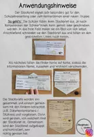 Vorschau - Arbeitsblätter - Schulstart / Kennenlernen - Steckbrief / Ratespiel - Seite 2