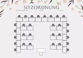 Vorschau - Poster - Sitzpläne – Vorlagen für den Unterricht - Seite 2