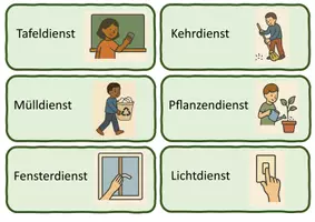 Vorschau - Poster - Klassenordner*in, Classroom-Management - Seite 1