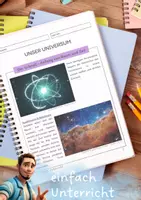 Vorschau - Unterrichtsreihen - Unser Universum - Der Urknall - Deckblatt