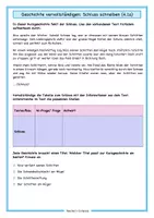 Vorschau - Arbeitsblätter - Schluss schreiben_Wintergeschichte - Seite 1