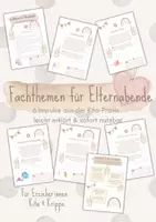 Vorschau - Arbeitsblätter - „Fachthemen für Elternabende – 6 Impulse aus der Kita-Praxis Teil 2 - Deckblatt