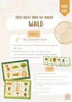 Vorschau - Spiele - Materialpaket zum Thema Wald - Deckblatt