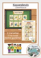 Vorschau - Poster - Klassendienste - Löwenklasse - Deckblatt