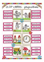 Vorschau - Spiele - clip cards prepositions - Seite 3