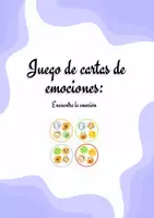 Vista previa - Juegos / Gamificación - Juego de cartas de emociones: Encuentra el símbolo. I - Portada