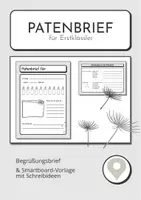 Vorschau - Arbeitsblätter - Patenbrief für Erstklässler – Begrüßungsbrief & Smartboard-Vorlage zum Schulstart - Deckblatt