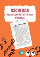Vorschau - Arbeitsblätter - IRU - Was bedeutet Dschihad wirklich? Jg. 9-10 - Deckblatt