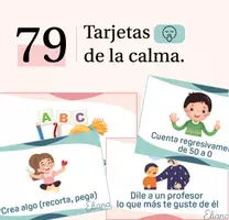 Vista previa - Unidades / Secuencias / Situaciones de Aprendizaje - Tarjetas de la Calma para Niños – 79 Actividades para Gestionar Emociones con Inteligencia Emocional Infantil - Portada