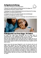 Vorschau - Arbeitsblätter - Fallorientiertes Lernen - personenzentrierte Pflege nach Kitwood - Seite 1