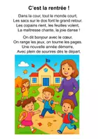 Aperçu - Inclusion - 14 poésies illustrées en couleur - cycle 1 et 2 - Page 2