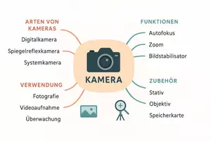 Vorschau - Arbeitsblätter - Arbeitsblätter zum Thema "Kamera" + Lösung & MP3 + Mindmap + Infografik - Seite 2