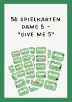 Vorschau - Spiele - Dame 5 Give me 5 Spanisch Wortschatz Spiel Übung Lernspiel - Deckblatt