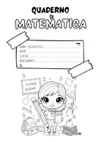 anteprima - Etichette / Segnalibri - COPERTINE QUADERNI bambini stile Chibi - Pagina 1