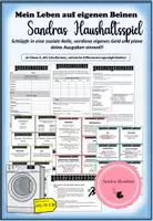 Vorschau - Stundenentwürfe - Haushaltsplanspiel – In Rollen den Alltag planen: Finanzen, Ausgaben & Verbraucherbildung (editierbar) - Deckblatt