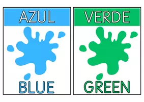 Vista previa - Unidades / Secuencias / Situaciones de Aprendizaje - Los colores en español y en inglés. - página 3