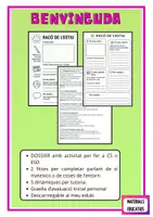 Vista previa - Tarjetas / Manipulativos - ESTIU_act inicials: ens coneixem - Portada