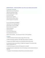 Vorschau - Arbeitsblätter - Gedicht Klassik – Friedrich Schiller: Das Lied von der Glocke (Ausschnitt) - Seite 1