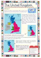 Vorschau - Arbeitsblätter - The United Kingdom - The Union Jack, country names, nationalities, and languages - Seite 2