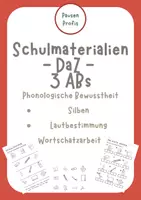 Vorschau - Arbeitsblätter - Schulmaterialien - DaZ Arbeitsblätter - Deckblatt