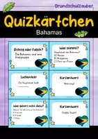Vorschau - Arbeitsblätter - Bahamas MEGABUNDLE - Wissenskartei, Lückentext, Steckbrief, Suchsel, Quizkarten, POP Art Malvorlagen - Seite 1