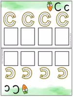 Aperçu - Apprentissages en autonomie - Les lettres minuscules et majuscules à tracer - Page 3