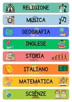 anteprima - Materiale di supporto/inclusione - Kit Etichette Armadi – Per tenere tutto in ordine! - Pagina di copertina