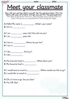 Vorschau - Arbeitsblätter - This is me: Introducing myself - Seite 2