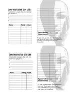 Vorschau - Arbeitsblätter - Zwei Wahrheiten, eine Lüge - Punkteliste - Deckblatt