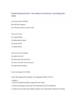 Vorschau - Arbeitsblätter - Gedicht Gegenwartslyrik – Hans Magnus Enzensberger: Verteidigung der Wölfe - Seite 1
