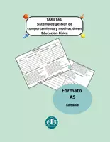 Vista previa - Juegos / Gamificación - Sistema de gestión de comportamiento y motivación en Educación Física (Documento a4) - Portada