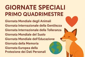 anteprima - Esercizi - Pacchetto Giornate speciali Primo quadrimestre - Pagina di copertina